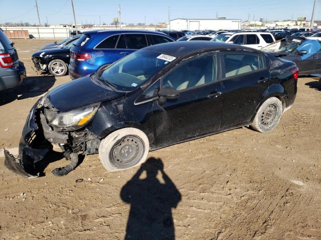 KIA RIO LX 2013 with VIN KNADM4A37D6255105 - Photo from auction