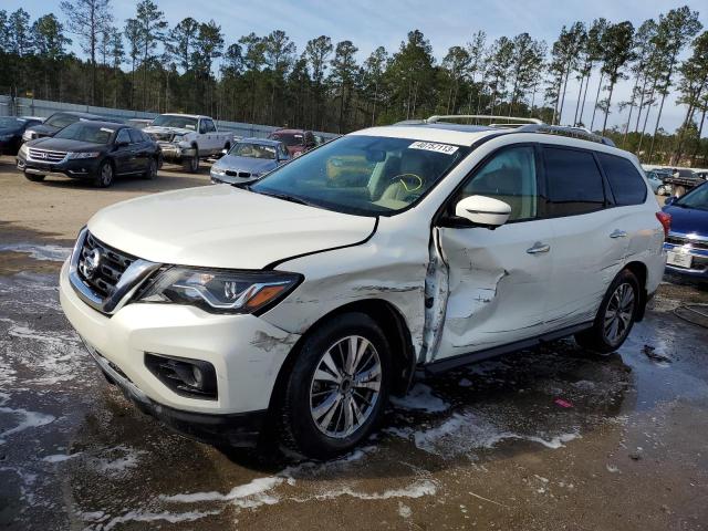 NISSAN PATHFINDER 2017 with VIN 5N1DR2MN4HC684825 - Photo from auction