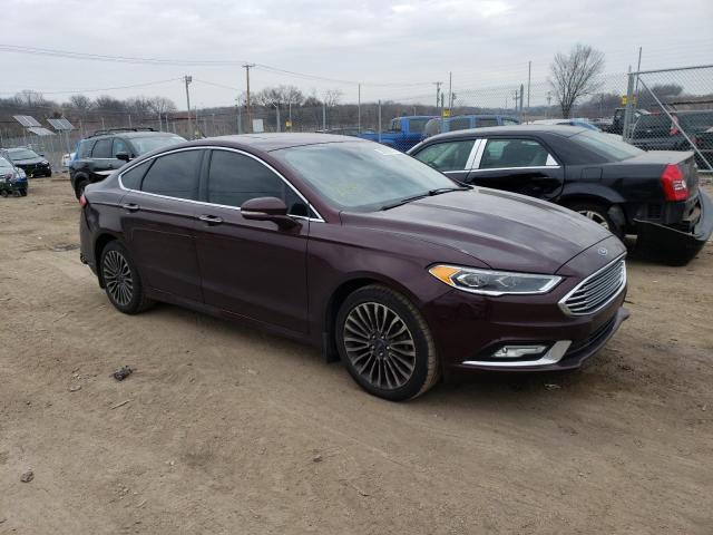 Photo 4 from auction – 2017 FORD FUSION SE with VIN 3FA6P0T90HR219817