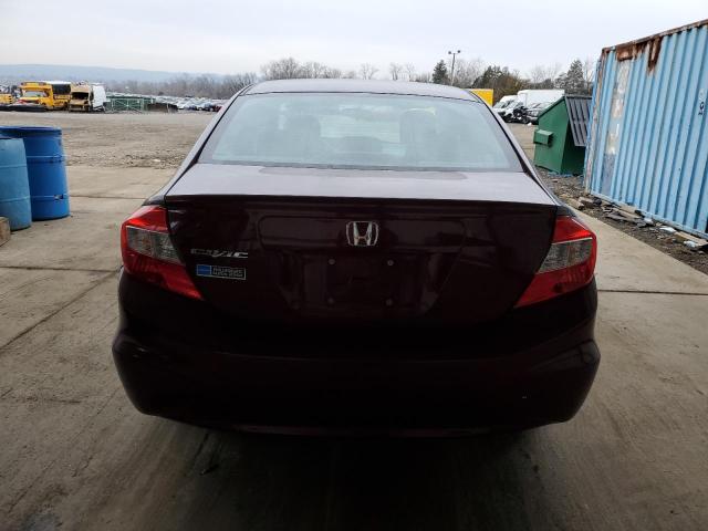 Photo 6 from auction – 2012 HONDA CIVIC LX with VIN 19XFB2F59CE329990