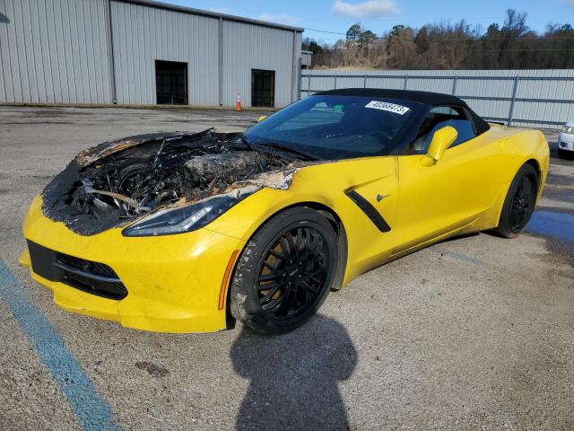 CHEVROLET CORVETTE S 2019 with VIN 1G1YF3D73K5115846 - Photo from auction