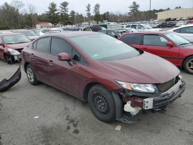 Photo 4 from auction – 2013 HONDA CIVIC LX with VIN 2HGFB2F5XDH591430