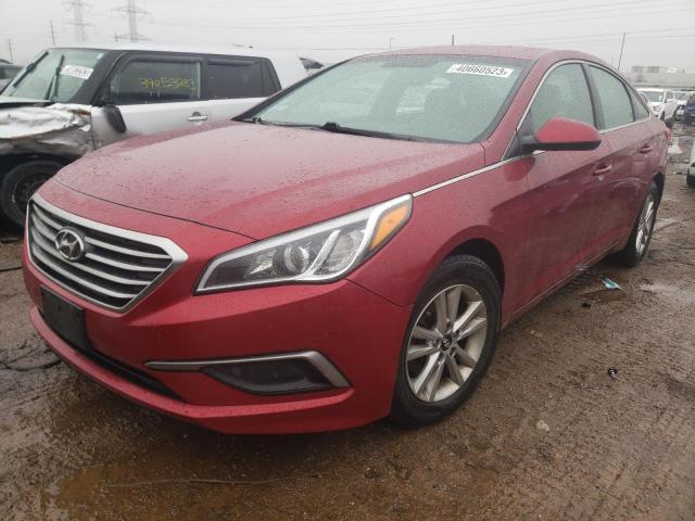 HYUNDAI SONATA SE 2016 with VIN 5NPE24AF5GH316159 - Photo from auction