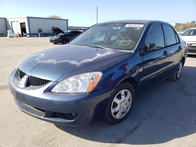 MITSUBISHI LANCER ES 2004 with VIN JA3AJ26E14U024837 - Photo from auction