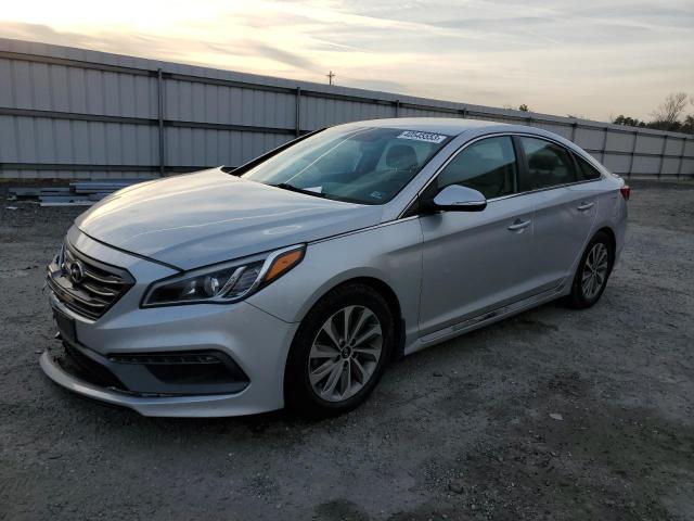 HYUNDAI SONATA SPO 2016 with VIN 5NPE34AF5GH379954 - Photo from auction