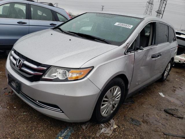 HONDA ODYSSEY LX 2015 with VIN 5FNRL5H22FB107904 - Photo from auction