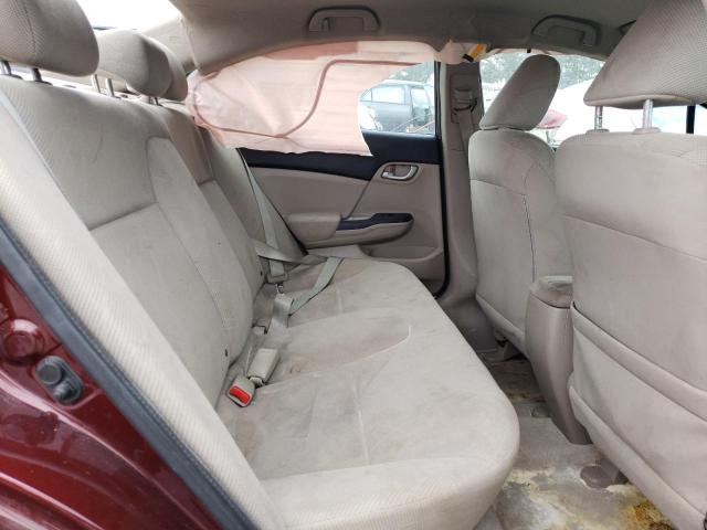 Photo 10 from auction – 2012 HONDA CIVIC LX with VIN 19XFB2F55CE076523
