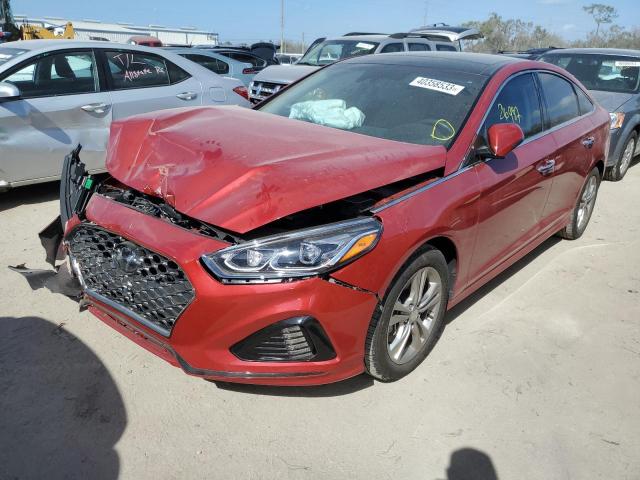 HYUNDAI SONATA LIM 2019 with VIN 5NPE34AF9KH737288 - Photo from auction