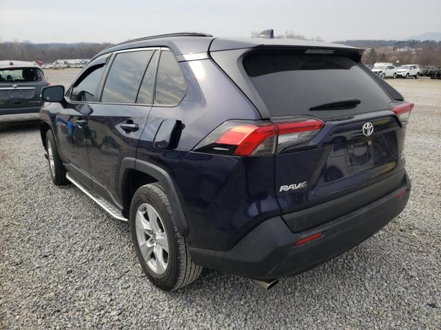 Photo 2 from auction – 2020 TOYOTA RAV4 XLE with VIN JTMP1RFV0LJ029029