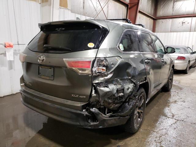 Photo 3 from auction – 2016 TOYOTA HIGHLANDER with VIN 5TDJKRFH8GS321419