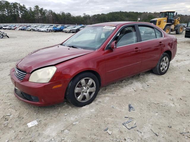 KIA OPTIMA LX 2008 with VIN KNAGE123485234764 - Photo from auction