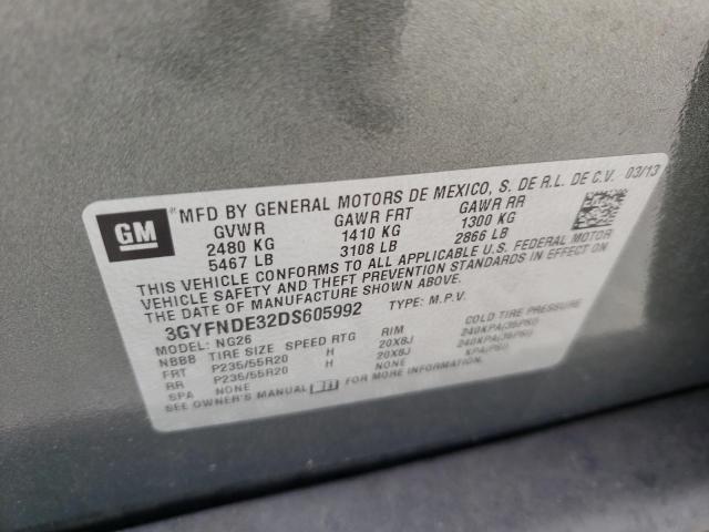 Zdjęcie 14 z aukcji – 2013 CADILLAC SRX PERFOR z VIN 3GYFNDE32DS605992
