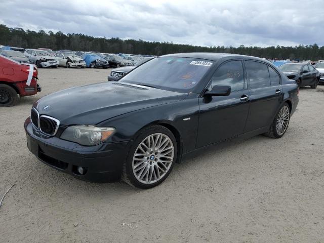 BMW 750 LI 2008 with VIN WBAHN83508DT85345 - Photo from auction