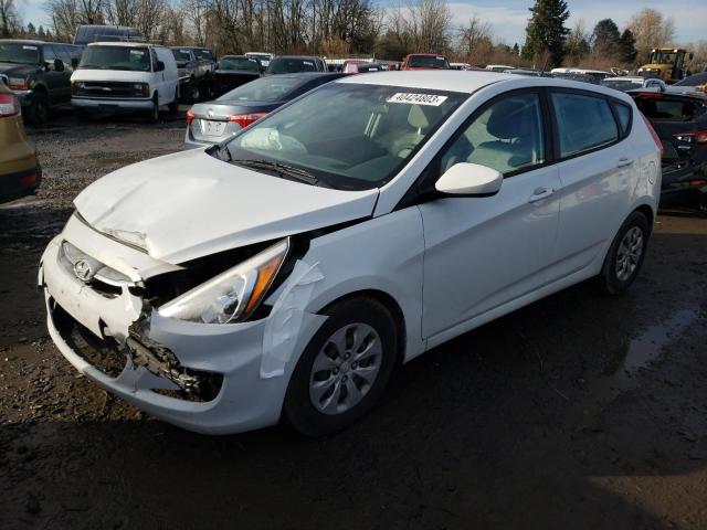 HYUNDAI ACCENT SE 2017 with VIN KMHCT5AEXHU359674 - Photo from auction