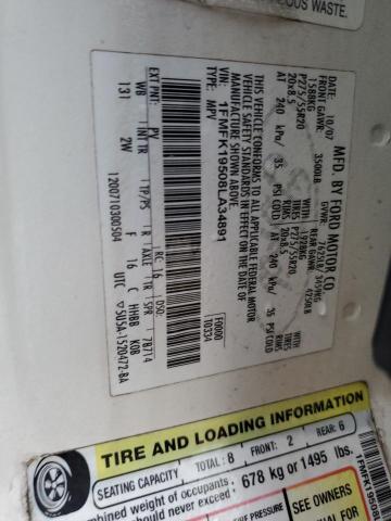 صورة رقم 14 من المزاد - 2008 FORD EXPEDITION مع VIN 1FMFK19508LA34891