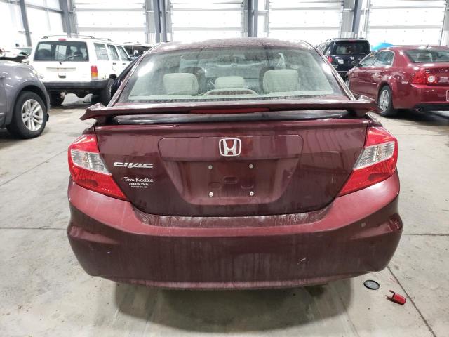 Photo 6 from auction – 2012 HONDA CIVIC LX with VIN 19XFB2F53CE002887