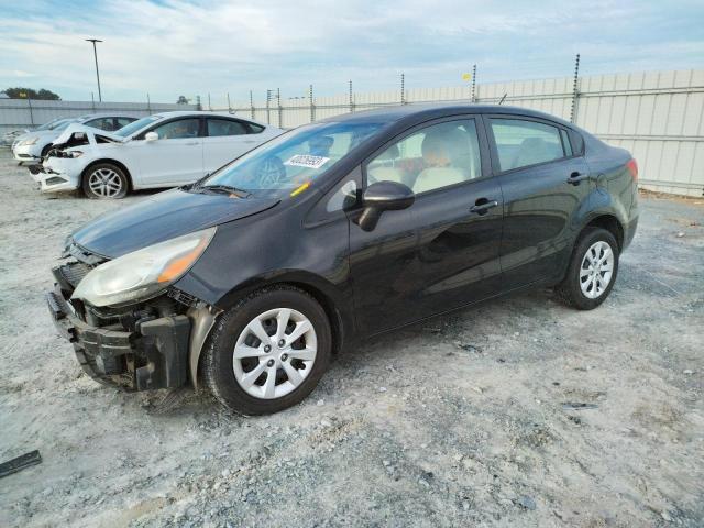 KIA RIO LX 2013 with VIN KNADM4A30D6236864 - Photo from auction