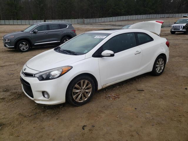 KIA FORTE EX 2014 with VIN KNAFX6A85E5205298 - Photo from auction