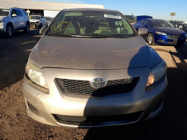 Photo 5 from auction – 2009 TOYOTA COROLLA BA with VIN 1NXBU40E69Z045994