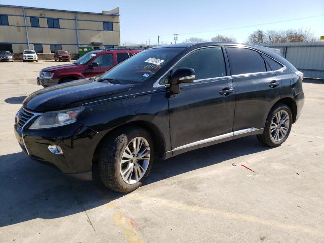 LEXUS RX 450 2013 with VIN JTJZB1BA7D2410167 - Photo from auction