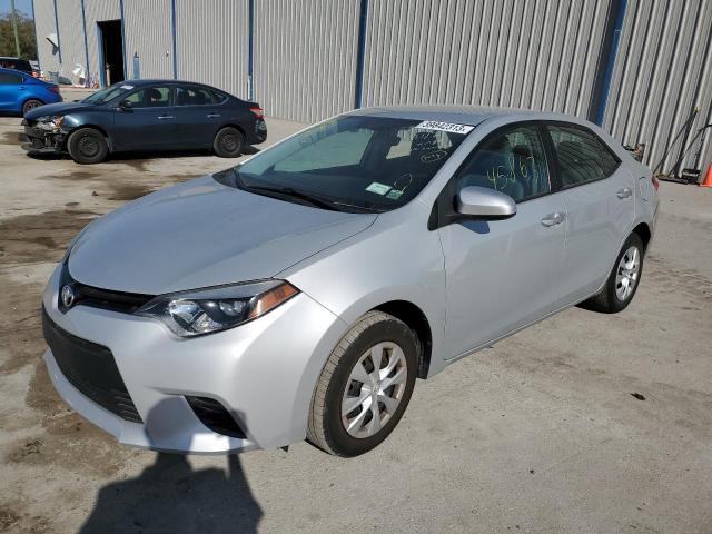 TOYOTA COROLLA L 2015 with VIN 2T1BURHE0FC399203 - Photo from auction
