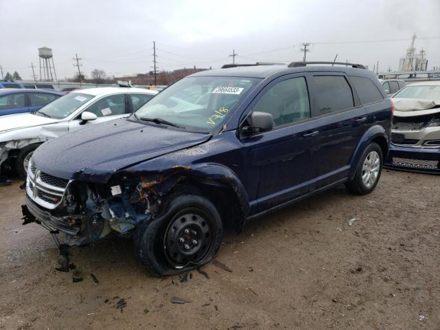 DODGE JOURNEY SE 2017 with VIN 3C4PDCAB9HT621675 - Photo from auction