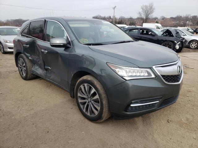 Photo 4 from auction – 2014 ACURA MDX TECHNO with VIN 5FRYD3H49EB019668