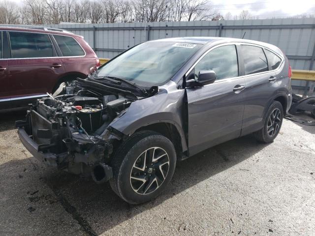 HONDA CR-V SE 2016 with VIN 5J6RM4H44GL132580 - Photo from auction