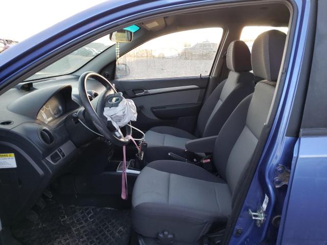 Photo 7 from auction – 2009 CHEVROLET AVEO LS with VIN KL1TD66EX9B389018