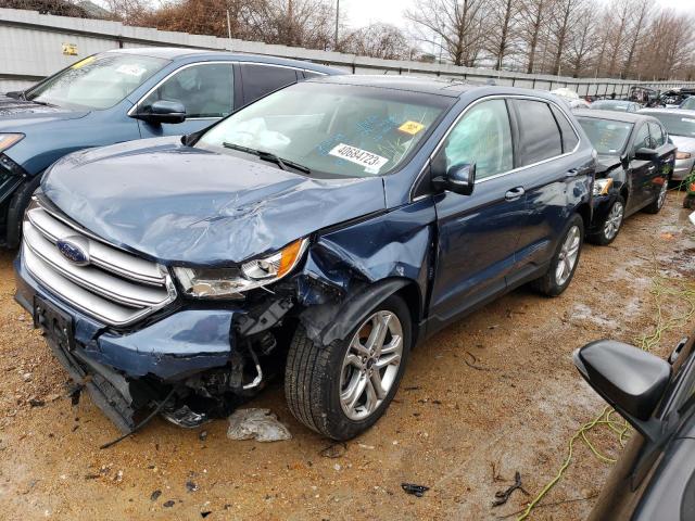 FORD EDGE TITAN 2018 with VIN 2FMPK4K90JBC46781 - Photo from auction