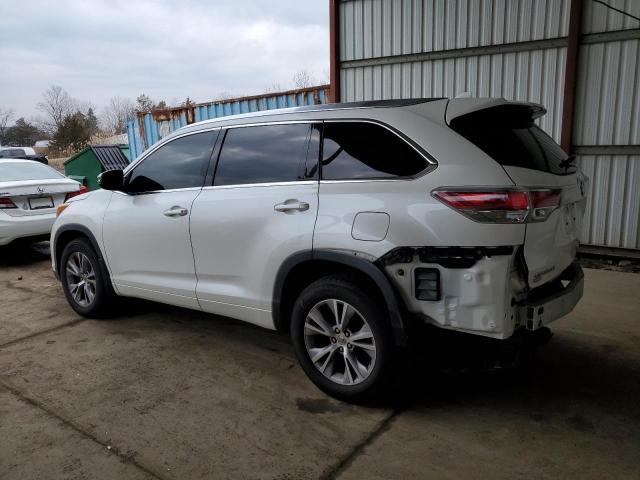 Photo 2 from auction – 2015 TOYOTA HIGHLANDER with VIN 5TDJKRFH9FS098113