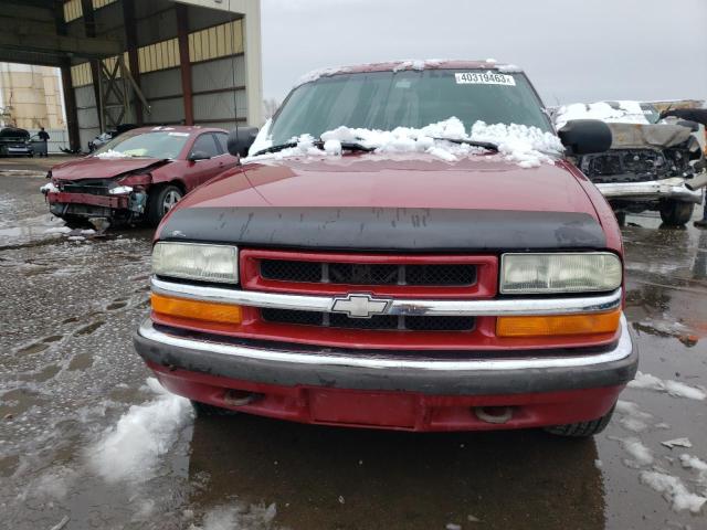 Photo 5 from auction – 2001 CHEVROLET BLAZER with VIN 1GNDT13W71K239671