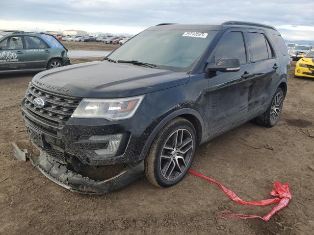 FORD EXPLORER S 2016 with VIN 1FM5K8GT4GGC00472 - Photo from auction