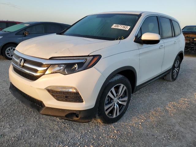 HONDA PILOT EXL 2018 with VIN 5FNYF5H56JB015989 - Photo from auction
