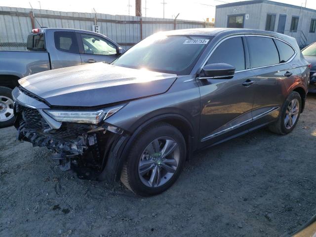 ACURA MDX 2022 with VIN 5J8YD9H33NL002925 - Photo from auction
