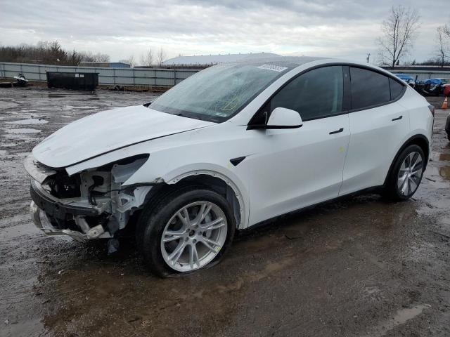 TESLA MODEL Y 2021 with VIN 5YJYGDEE4MF297792 - Photo from auction