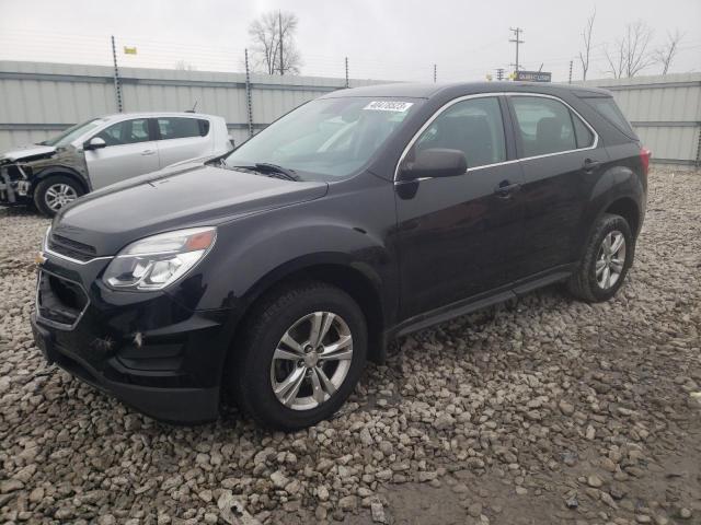 CHEVROLET EQUINOX LS 2017 with VIN 2GNALBEK0H1531403 - Photo from auction