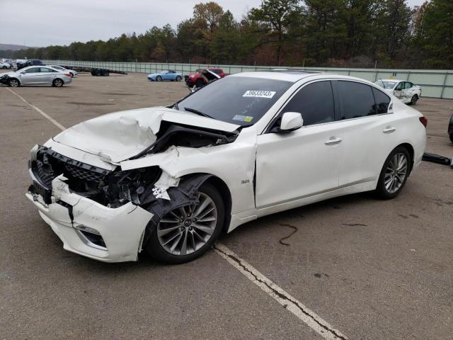 INFINITI Q50 LUXE 2018 with VIN JN1EV7AR5JM434876 - Photo from auction