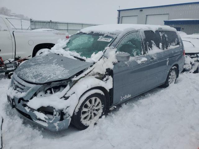 HONDA ODYSSEY EX 2022 with VIN 5FNRL3H61AB087032 - Photo from auction