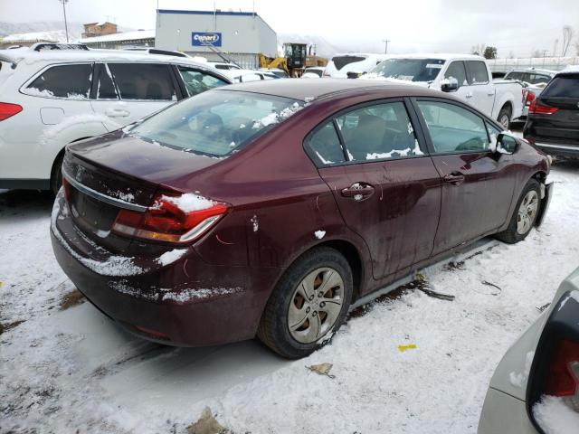 Photo 3 from auction – 2014 HONDA CIVIC LX with VIN 19XFB2F58EE075613