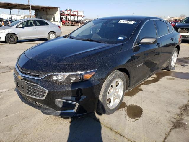 CHEVROLET MALIBU LS 2018 with VIN 1G1ZB5ST7JF257914 - Photo from auction
