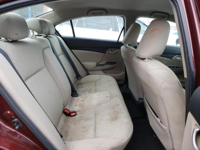 Photo 10 from auction – 2014 HONDA CIVIC LX with VIN 19XFB2F58EE075613