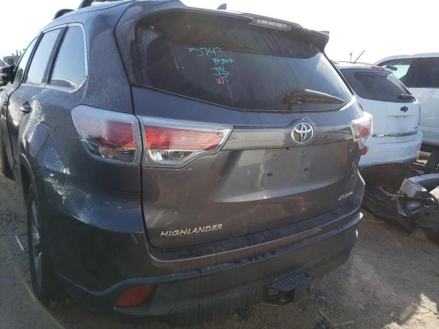 Photo 6 from auction – 2015 TOYOTA HIGHLANDER with VIN 5TDJKRFH1FS204991