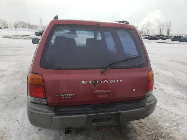 Photo 6 from auction – 1998 SUBARU FORESTER S with VIN JF1SF6558WH756710