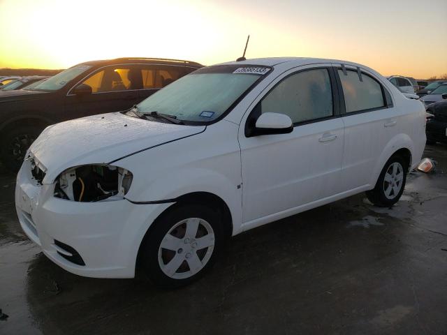 CHEVROLET AVEO LS 2009 with VIN KL1TD56E09B627646 - Photo from auction