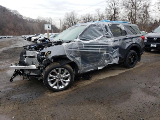 FORD EXPLORER P 2022 with VIN 1FM5K8HC6NGB69303 - Photo from auction