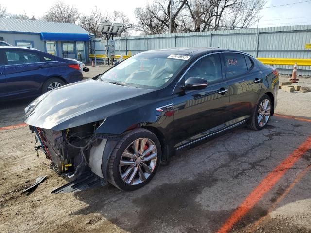 KIA OPTIMA SX 2015 with VIN 5XXGR4A69FG431202 - Photo from auction