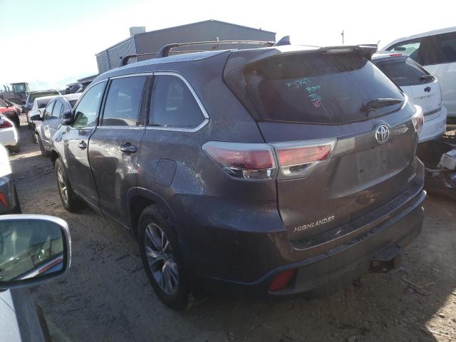 Photo 2 from auction – 2015 TOYOTA HIGHLANDER with VIN 5TDJKRFH1FS204991