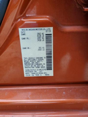 Photo 14 from auction – 2020 NISSAN ALTIMA SR with VIN 1N4BL4CV5LC134526