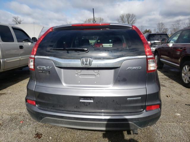 Photo 6 from auction – 2016 HONDA CR-V SE with VIN 5J6RM4H44GL132580